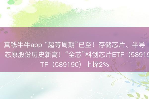 真钱牛牛app “超等周期”已至！存储芯片、半导体竖立皆升，芯原股份历史新高！“全芯”科创芯片ETF（589190）上探2%